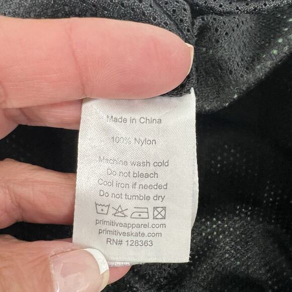 Primitive Skateboarding Cargo Pants Mens Large Green Outdoors Convertible Hiker - Picture 14 of 16